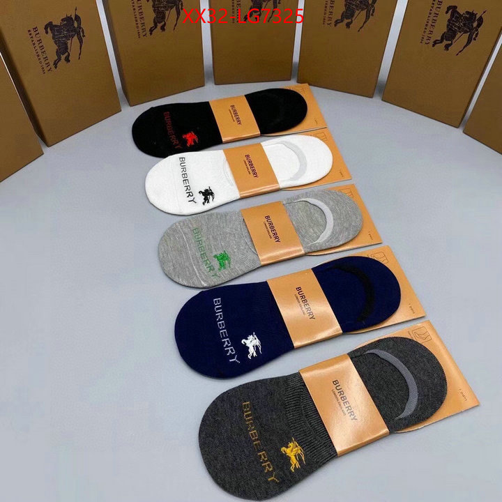Sock-Burberry is it illegal to buy ID: LG7325 $: 32USD