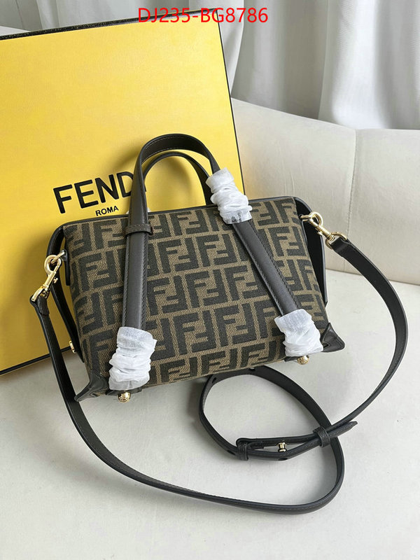 Fendi Bags(TOP)-Boston- quality replica ID: BG8786 $: 235USD,