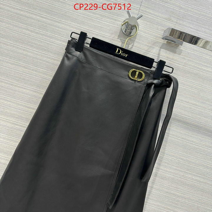 Clothing-Dior online from china designer ID: CG7512 $: 229USD