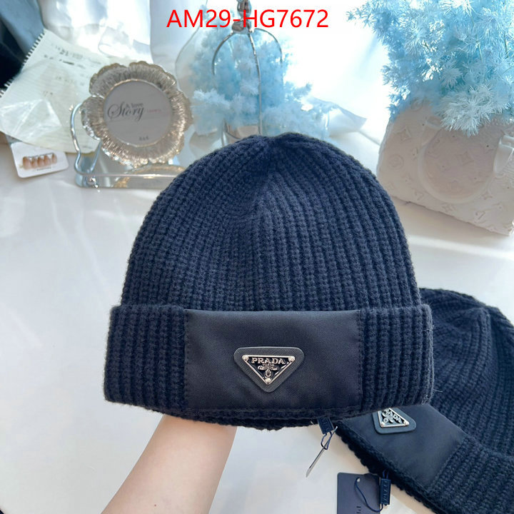 Cap (Hat)-Prada 1:1 replica ID: HG7672 $: 29USD