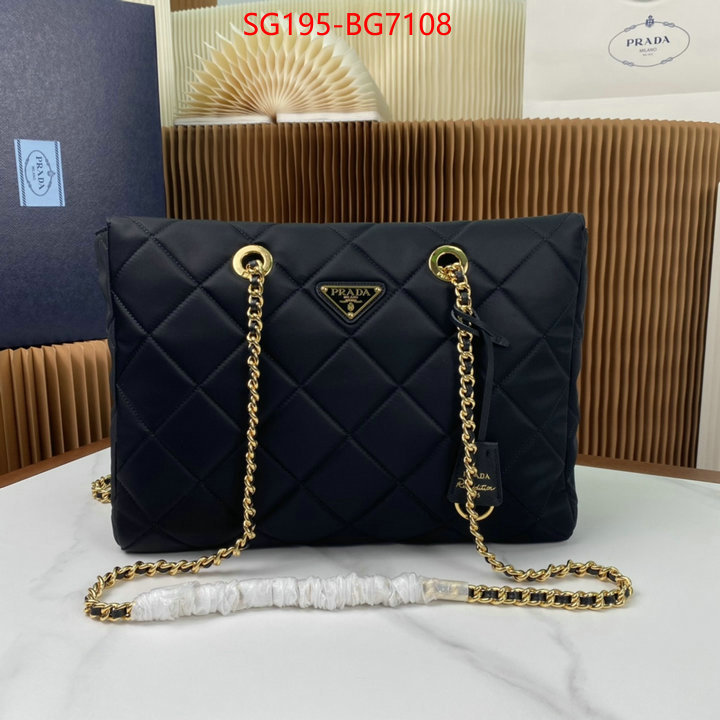 Prada Bags (TOP)-Handbag- knockoff highest quality ID: BG7108