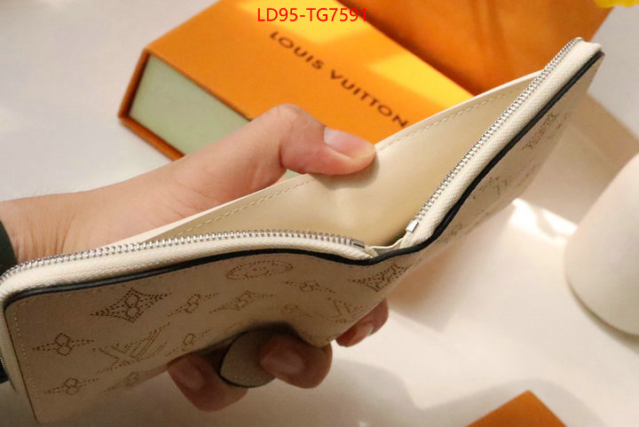 LV Bags(TOP)-Wallet where can i find ID: TG7591 $: 95USD,