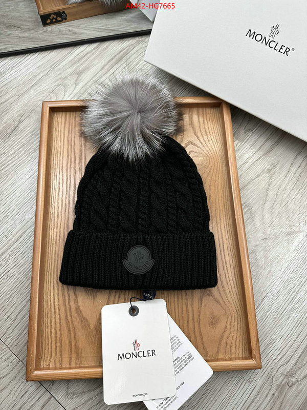 Cap(Hat)-Moncler fashion replica ID: HG7665 $: 42USD