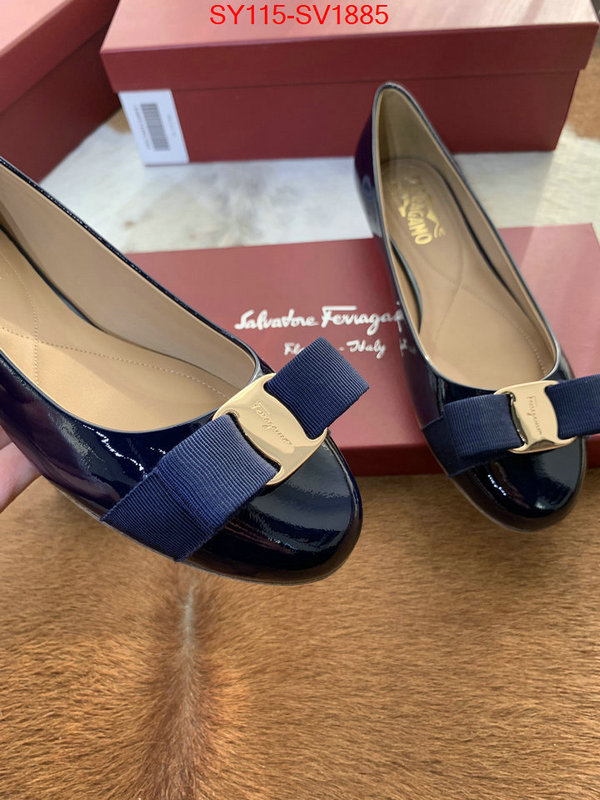 Women Shoes-Ferragamo designer 7 star replica ID: SV1885 $: 115USD