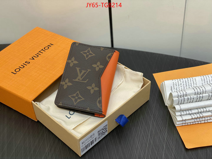 LV Bags(TOP)-Wallet shop designer ID: TG8214 $: 65USD