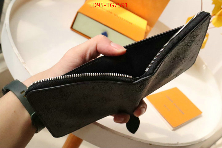 LV Bags(TOP)-Wallet where can i find ID: TG7591 $: 95USD,