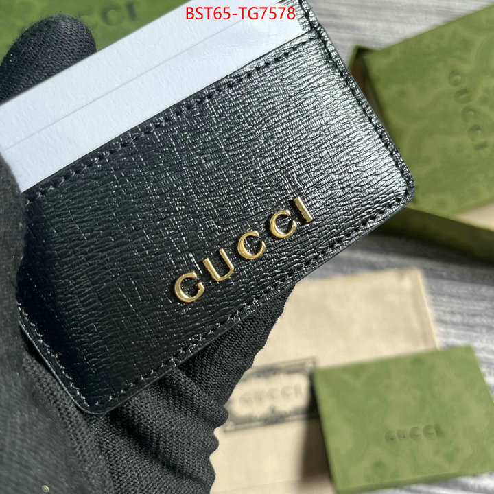 Gucci Bags(TOP)-Wallet- copy aaaaa ID: TG7578 $: 65USD,
