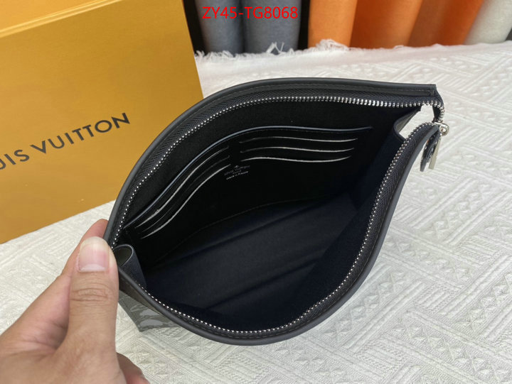 LV Bags(4A)-Wallet high quality happy copy ID: TG8068 $: 45USD