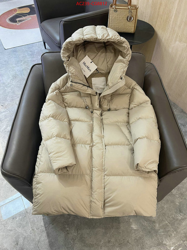 Down jacket Women-MaxMara brand designer replica ID: CG8812 $: 239USD