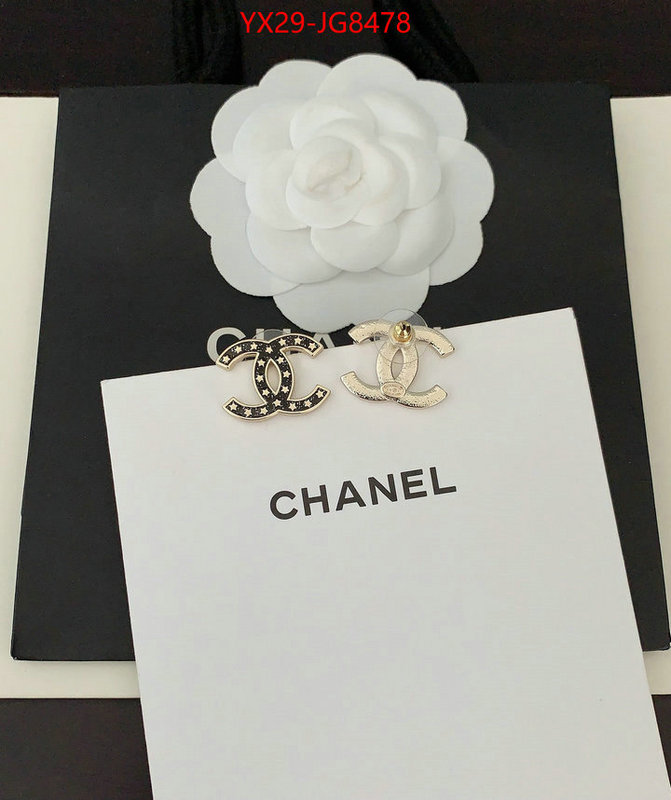Jewelry-Chanel cheap ID: JG8478 $: 29USD
