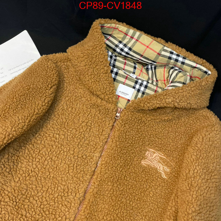 Clothing-Burberry customize the best replica ID: CV1848 $: 89USD