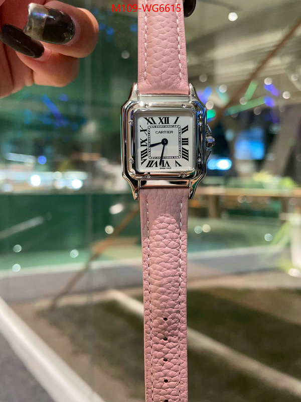 Watch(TOP)-Cartier replica 1:1 high quality ID: WG6615 $: 109USD