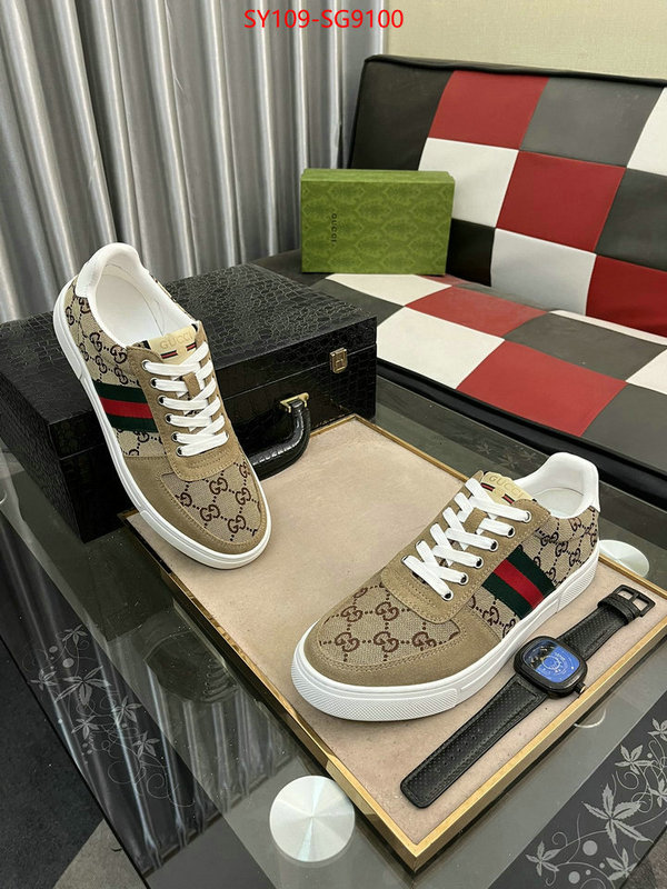 Men Shoes-Gucci high quality 1:1 replica ID: SG9100 $: 109USD