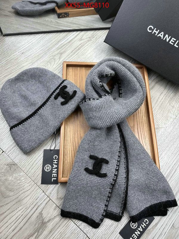 Scarf-Chanel top quality website ID: MG8110 $: 55USD