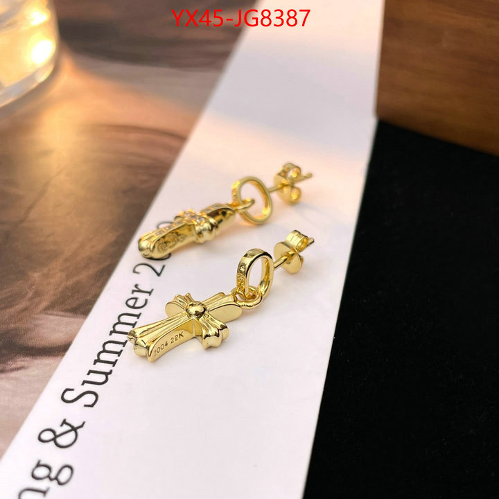 Jewelry-Chrome Hearts where to find best ID: JG8387 $: 45USD