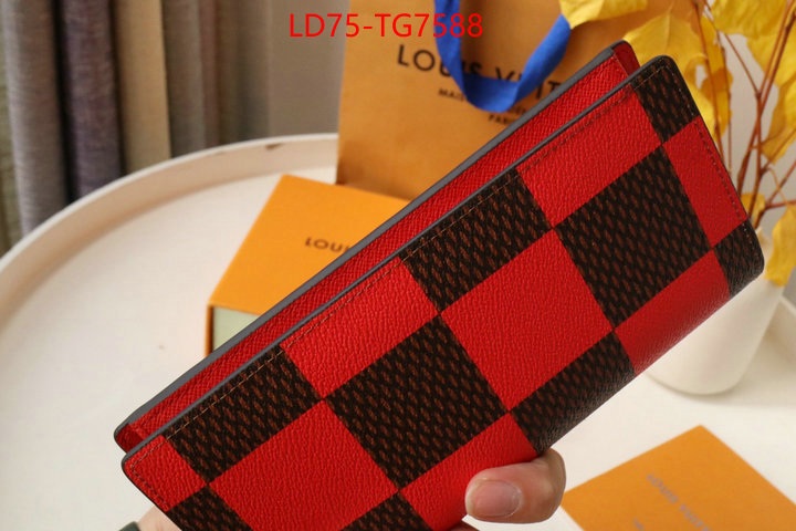 LV Bags(TOP)-Wallet buy the best replica ID: TG7588 $: 75USD,