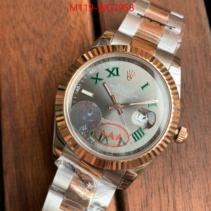 Watch(4A)-Rolex brand designer replica ID: WG7958 $: 119USD