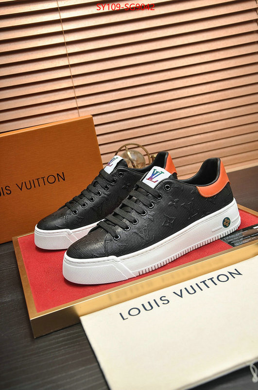 Men Shoes-LV buy high quality cheap hot replica ID: SG9042 $: 109USD