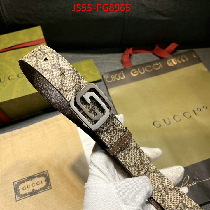 Belts-Gucci counter quality ID: PG8965 $: 55USD