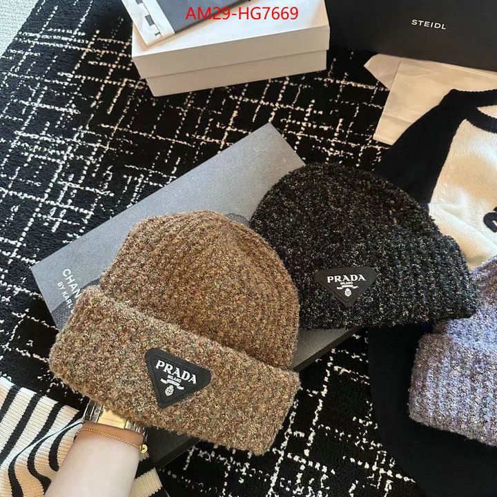 Cap (Hat)-Prada best site for replica ID: HG7669 $: 29USD