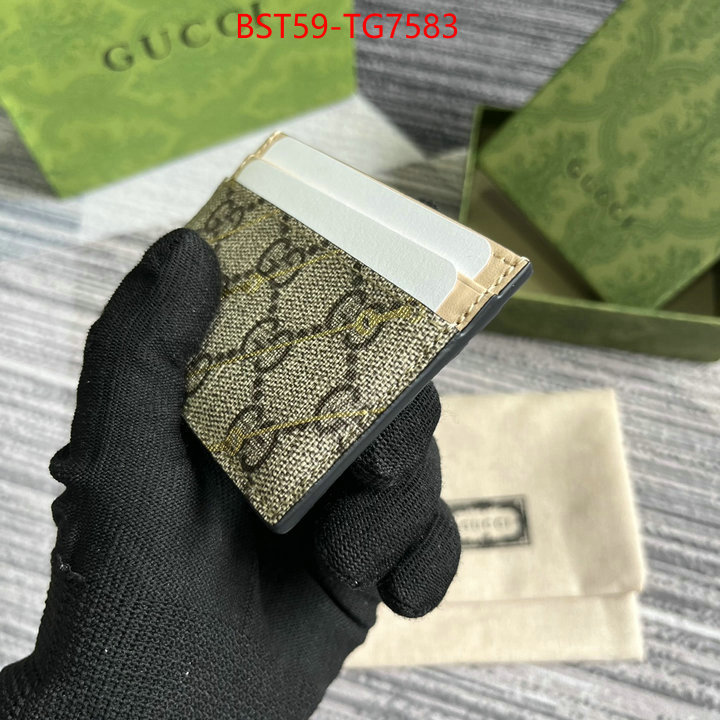 Gucci Bags(TOP)-Wallet- can you buy replica ID: TG7583 $: 59USD,