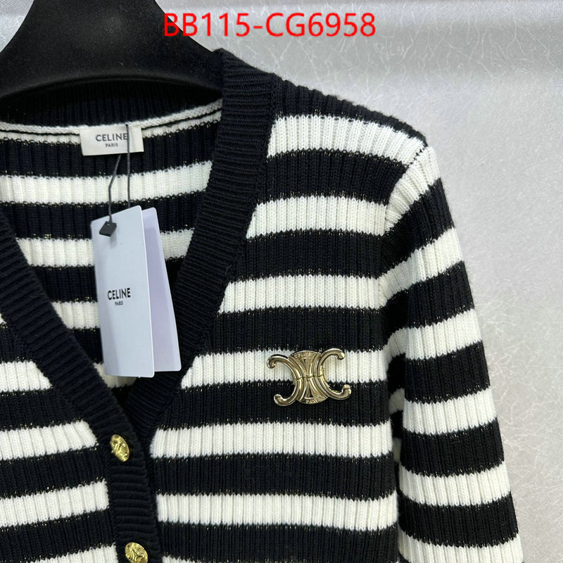 Clothing-Celine top quality ID: CG6958 $: 115USD