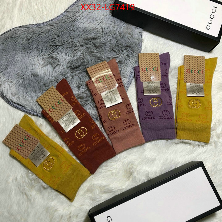 Sock-Gucci replicas buy special ID: LG7419 $: 32USD