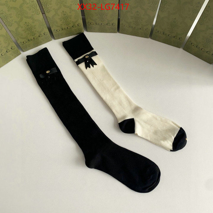 Sock-Gucci replica 1:1 ID: LG7417 $: 32USD