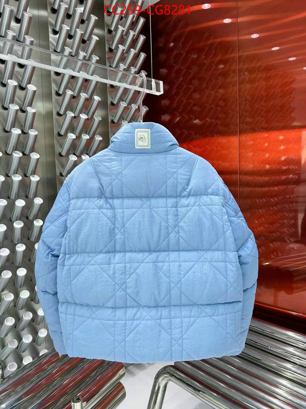 Down jacket Women-Dior how to start selling replica ID: CG8281 $: 259USD