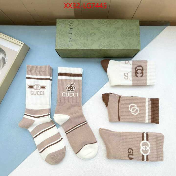 Sock-Gucci how can i find replica ID: LG7445 $: 32USD