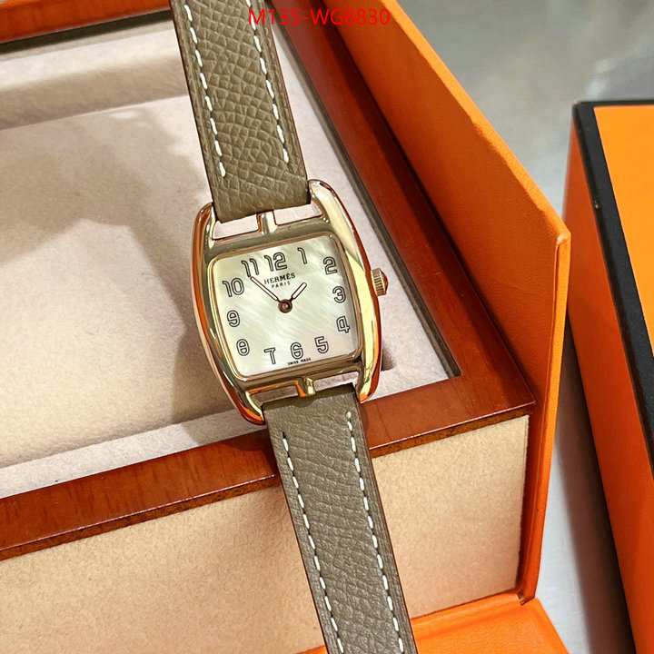 Watch(4A)-Hermes where could you find a great quality designer ID: WG8830 $: 135USD