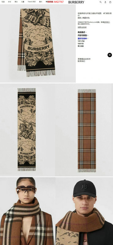 Scarf-Burberry the most popular ID: MG7767 $: 55USD