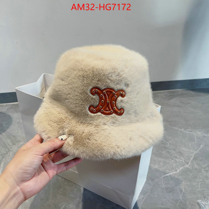 Cap(Hat)-Celine where quality designer replica ID: HG7172 $: 32USD