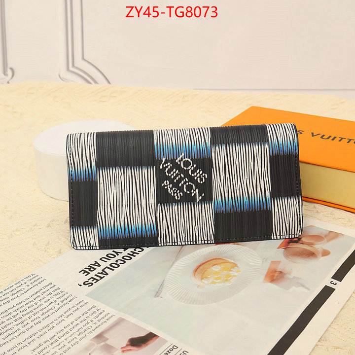 LV Bags(4A)-Wallet 2023 perfect replica designer ID: TG8073 $: 45USD