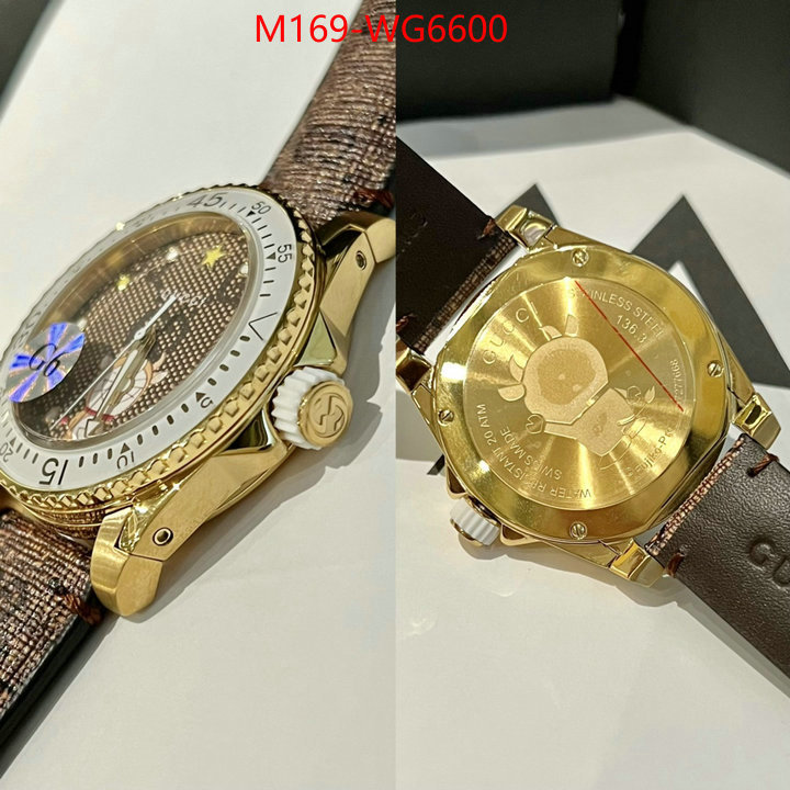 Watch(4A)-Gucci sell online luxury designer ID: WG6600 $: 169USD