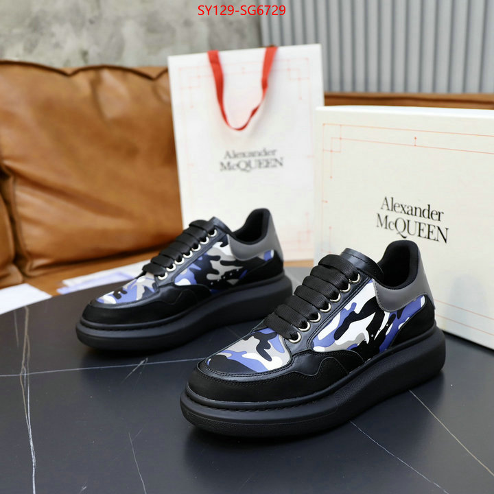 Men Shoes-Alexander McQueen replica 2023 perfect luxury ID: SG6729 $: 129USD