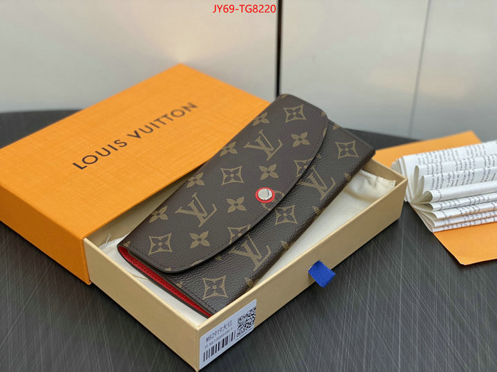 LV Bags(TOP)-Wallet online from china designer ID: TG8220 $: 69USD