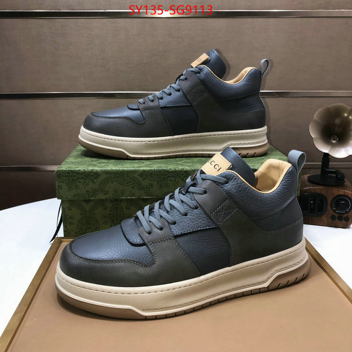 Men Shoes-Gucci designer wholesale replica ID: SG9113 $: 135USD