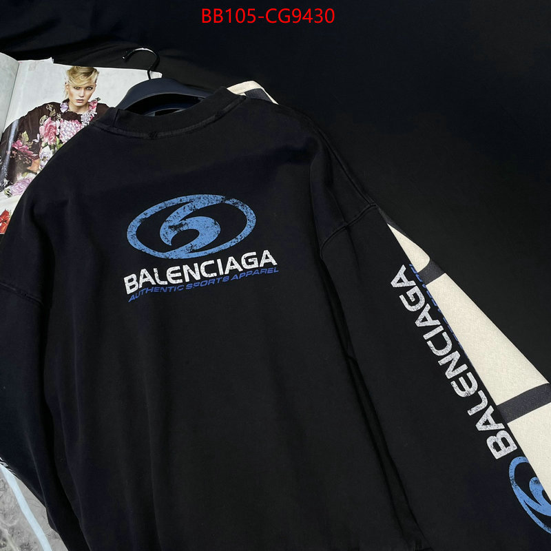 Clothing-Balenciaga aaaaa+ replica designer ID: CG9430 $: 105USD