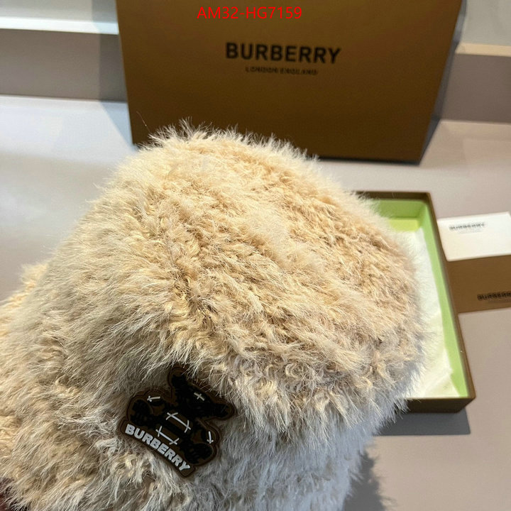 Cap(Hat)-Burberry 1:1 replica wholesale ID: HG7159 $: 32USD