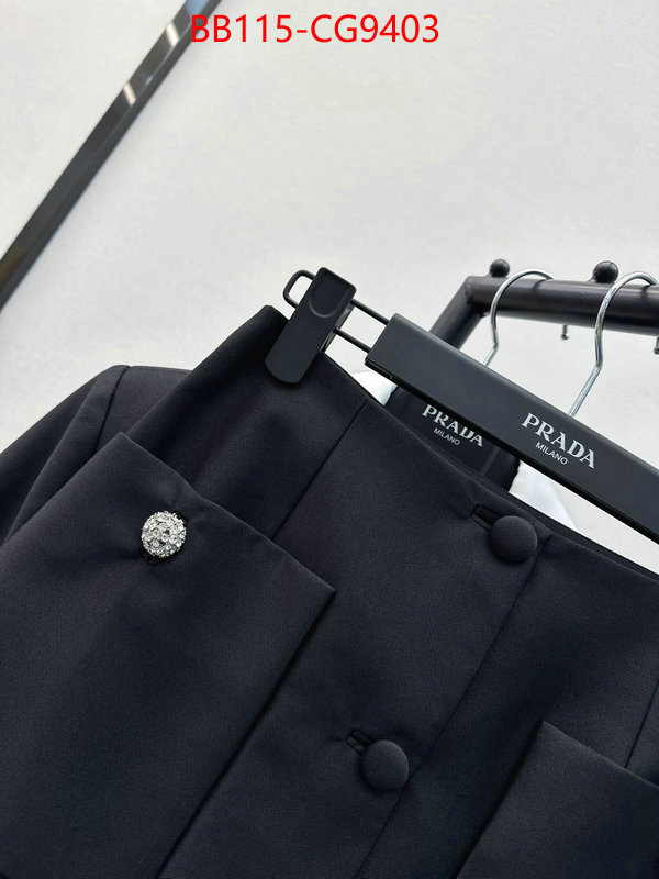 Clothing-Prada wholesale replica ID: CG9403 $: 115USD