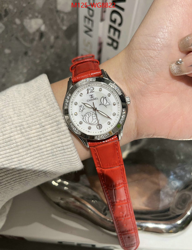 Watch(4A)-Chanel replicas buy special ID: WG8822 $: 125USD