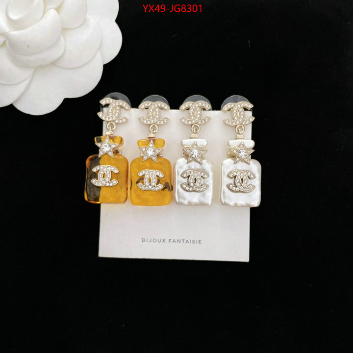 Jewelry-Chanel best quality designer ID: JG8301 $: 49USD