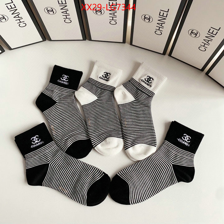 Sock-Chanel luxury shop ID: LG7344 $: 29USD