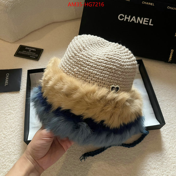 Cap (Hat)-Chanel luxury 7 star replica ID: HG7216 $: 35USD