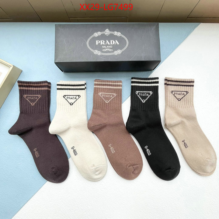 Sock-Prada buy replica ID: LG7499 $: 29USD