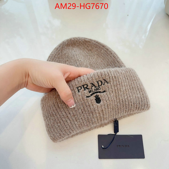 Cap (Hat)-Prada how to find replica shop ID: HG7670 $: 29USD