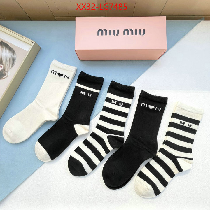 Sock-Miu Miu buy aaaaa cheap ID: LG7485 $: 32USD