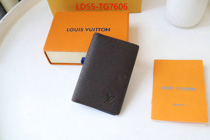 LV Bags(TOP)-Wallet high quality replica ID: TG7606 $: 55USD,