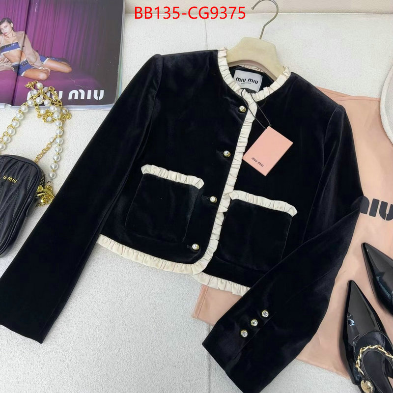 Clothing-MIU MIU buy ID: CG9375 $: 135USD